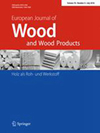 European Journal of Wood and Wood Products杂志封面